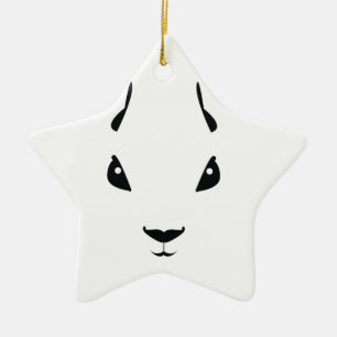 squirrel ceramic tree decoration