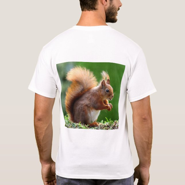 Squirrel charmingT-Shirt T-Shirt (Back)