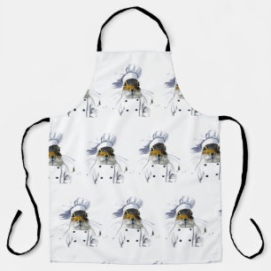 Squirrel Chef All-Over Print Apron
