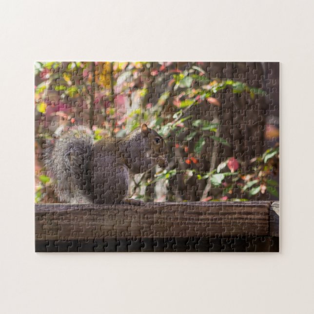 Squirrel Chow Time Jigsaw Puzzle (Horizontal)