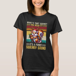 Squirrel Christmas Animal Lover Graphic T-Shirt