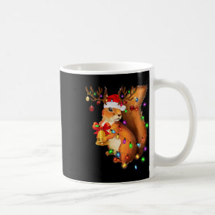 Squirrel Christmas Light Family Matching Pajama Xm Coffee Mug