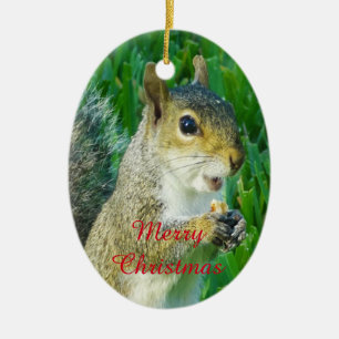 Squirrel Christmas Ornaments for Squirrel Lovers