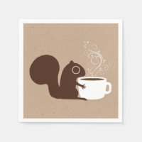 Squirrel Coffee Lover | Fun Animal Lover's