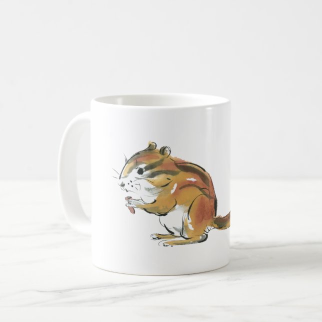 Squirrel Coffee Mug (Front Left)