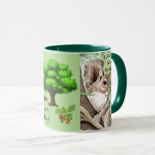 SQUIRREL Coffee Mug Tea Cup Original Art
