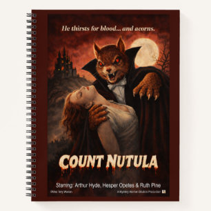 Squirrel Crab Monsters Parody Notebook