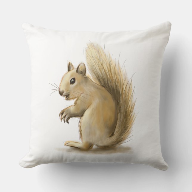 Squirrel Cushion (Front)