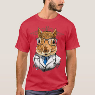 Squirrel Doctor Vet Veterinarian Animal Lover 1 T-Shirt