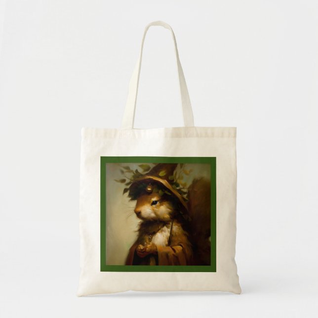 Squirrel Druid Tote Bag (Front)