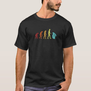 Squirrel Evolution Fox Eastern Grey Japanese Squir T-Shirt