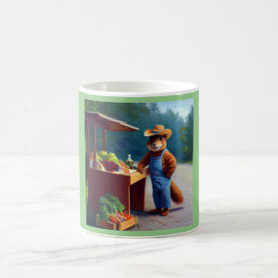 Squirrel Farmer Roadside Stand Coffee Mug