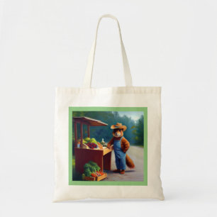 Squirrel Farmer Roadside Stand Tote Bag