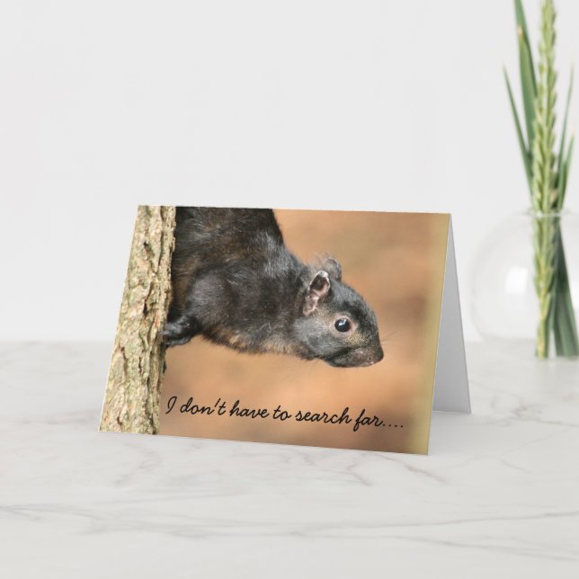 Squirrel Father's Day Card (Front)