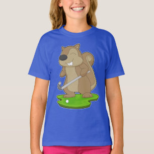 Squirrel Field hockey Hockey stick T-Shirt