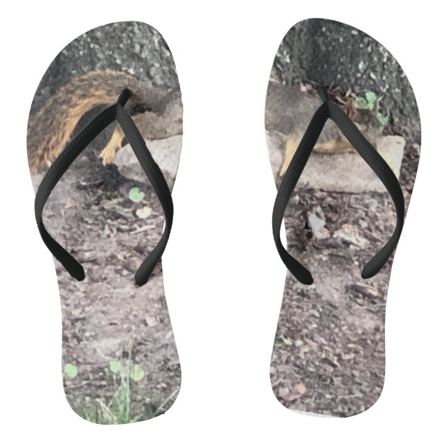 Squirrel Flip Flops (Footbed)