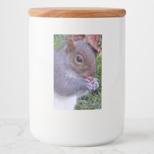 Squirrel Food Container Label (Front)