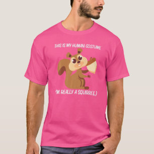 Squirrel For Men Women Rodent Forest Animal T-Shirt