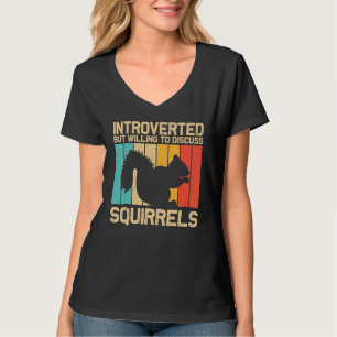 Squirrel For Men Women Squirrel Chipmunk 80s 5 T-Shirt