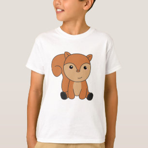 Squirrel Forest Animal Cute Animals Kids T-Shirt