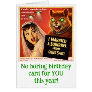 Squirrel from Outer Space