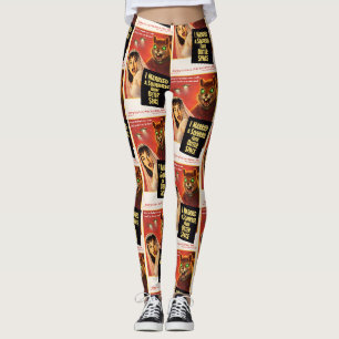 Squirrel from Outer Space Leggings