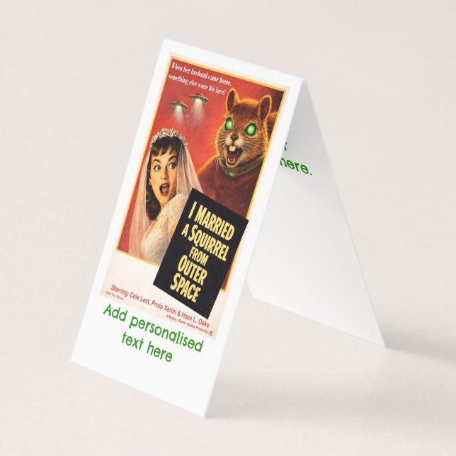 Squirrel from Outer Space Parody (Front)