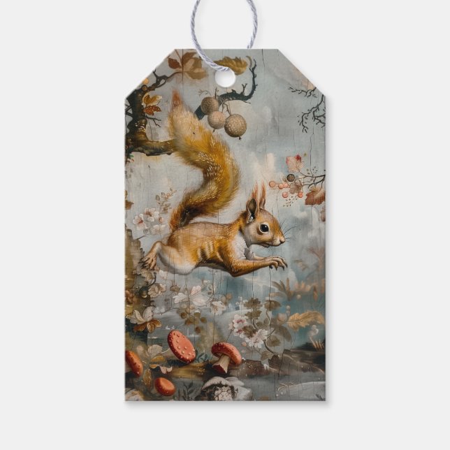 Squirrel - Gift Tag (Front)