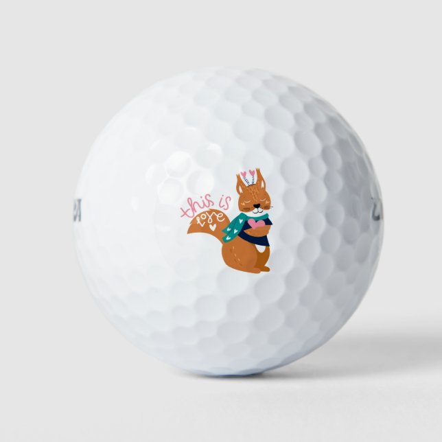 Squirrel Golf Balls (Front)