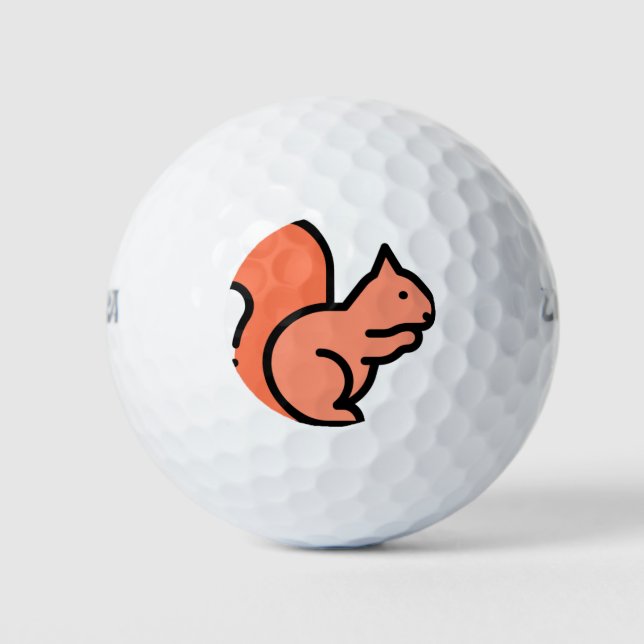 Squirrel Golf Balls (Front)