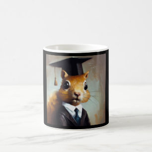 Squirrel Graduate Coffee Mug