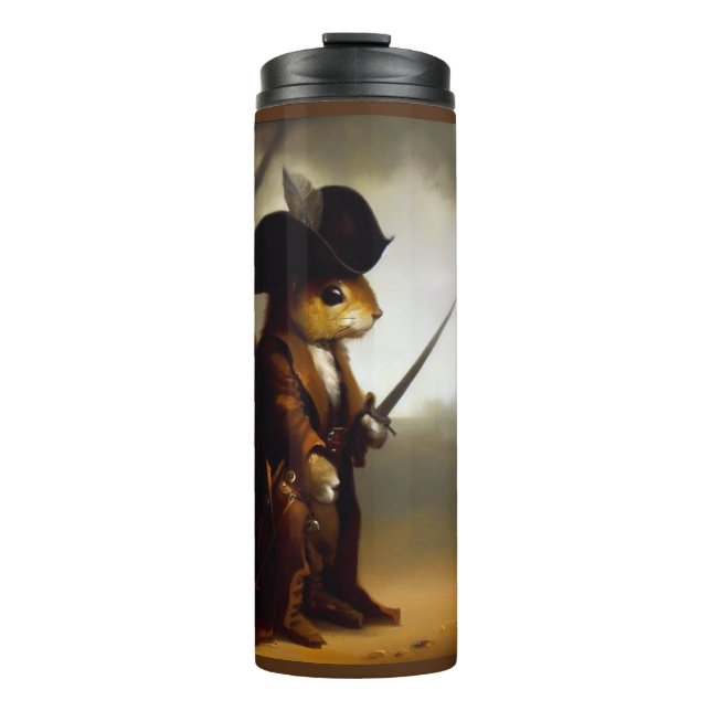 Squirrel Highwayman Thermal Tumbler (Front)