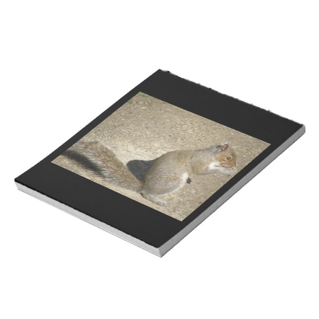 Squirrel Hungry Horatio Notepad (Rotated)