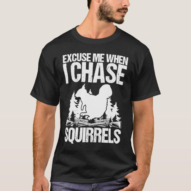 Squirrel Hunter Essentials Squirrel Removal Techni T-Shirt (Front)