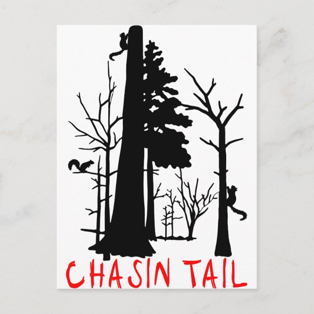 SQUIRREL HUNTING POSTCARD (Front)