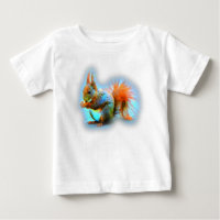 Squirrel in modern style