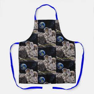 Squirrel in Space Apron