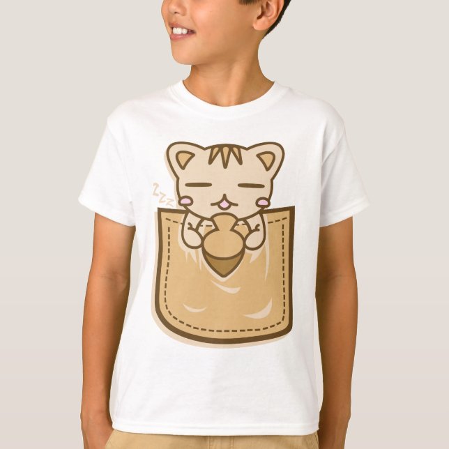 Squirrel_in_the_Pocket T-Shirt (Front)