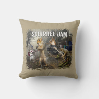 Squirrel Jam - funny rock band Cushion