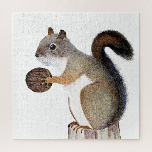 Squirrel Jigsaw Puzzle (Vertical)