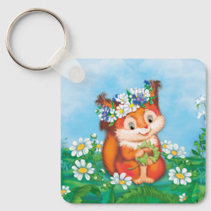 Squirrel   key ring
