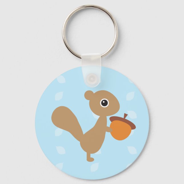 Squirrel! Key Ring (Front)