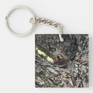 Squirrel Key Ring