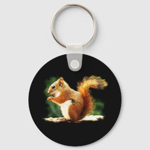 Squirrel Key Ring
