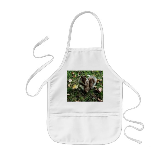 Squirrel Kids Apron (Front)