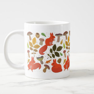 Squirrel Large Coffee Mug