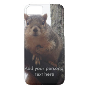 Squirrel looking at your phone case