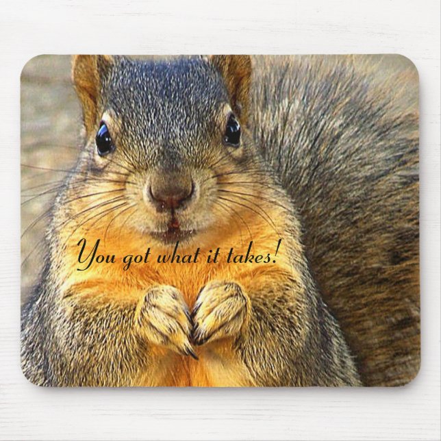 Squirrel Love_ Mouse Mat (Front)