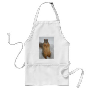 Squirrel Love Standard Apron