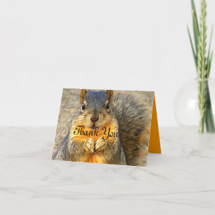 Squirrel Love_ Thank You Card